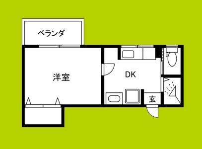 第3田辺マンション 間取り