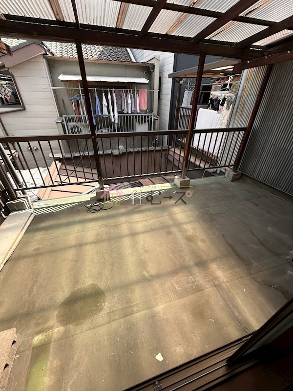 阪南町4丁目テラスハウス　 ベランダ