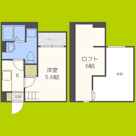 アベニール林寺 間取り