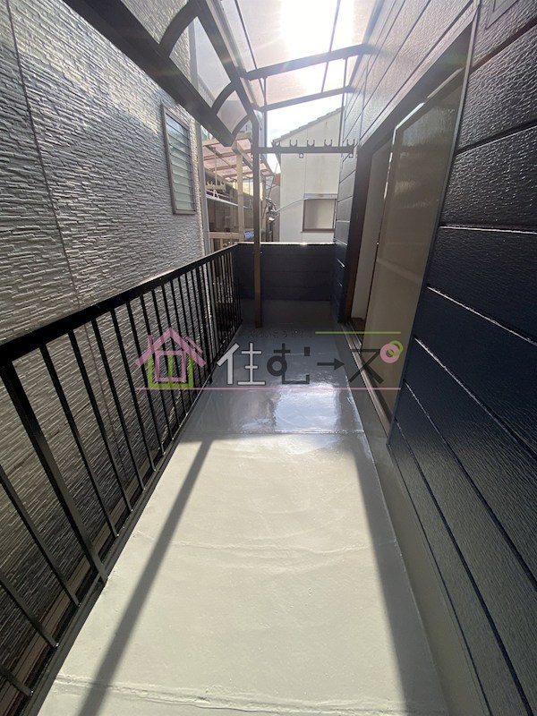 生野西中古戸建 ベランダ