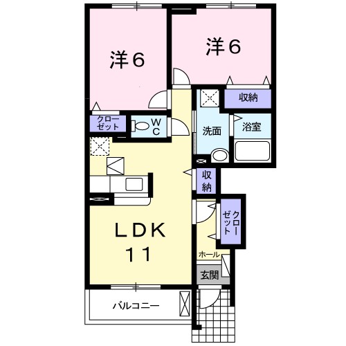 さくら　Ｂ棟 間取り