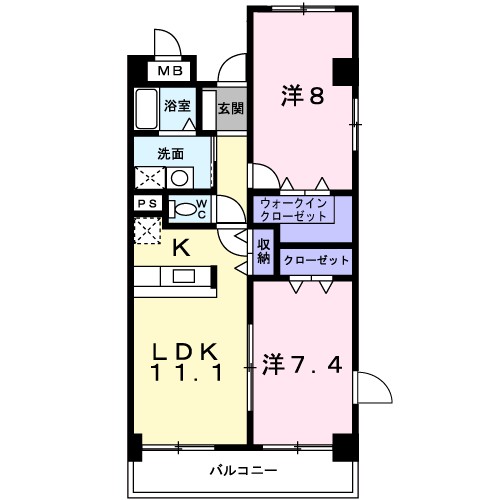 プラシ－ド鼓が滝 間取り