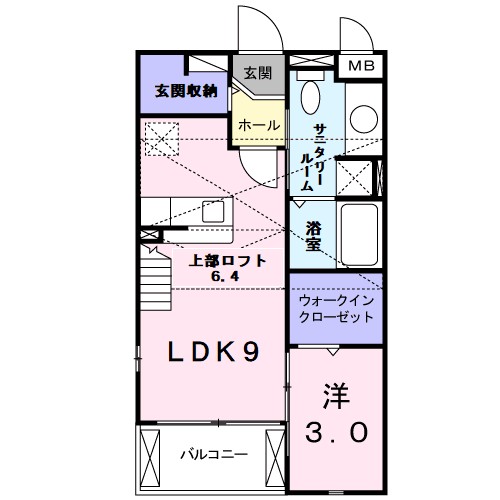 カーサグランデ　ＡＮ 間取り