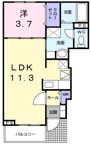 ドゥ・デェス・ＭＴ 間取り