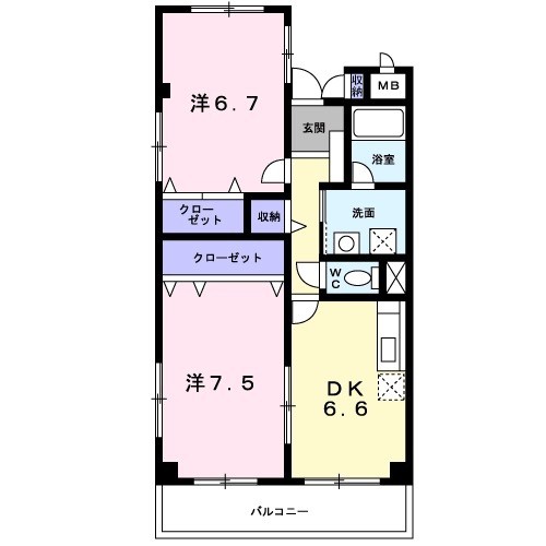 ビアレイド 間取り