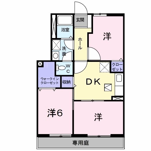 パークサイド宮嵜 間取り