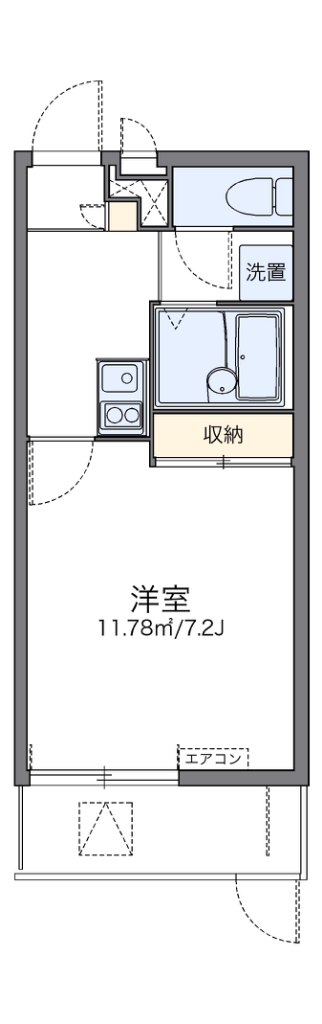 レオパレスエスト 間取り