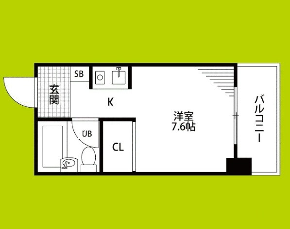 トップヒルズ森之宮  間取り