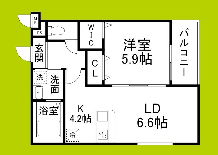 ヴェルメゾン南郷 間取り