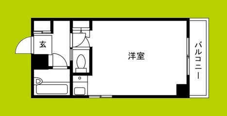 BM北堀江 間取り