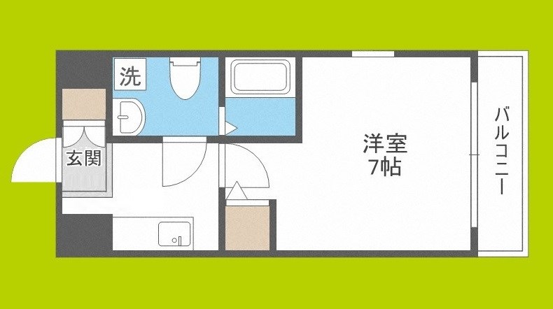TOYOTOMI STAY Premium難波桜川Ⅰ 間取り