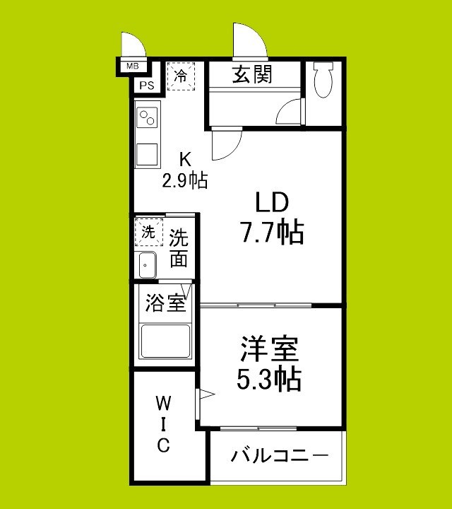 ヴェルメゾン南郷 間取り