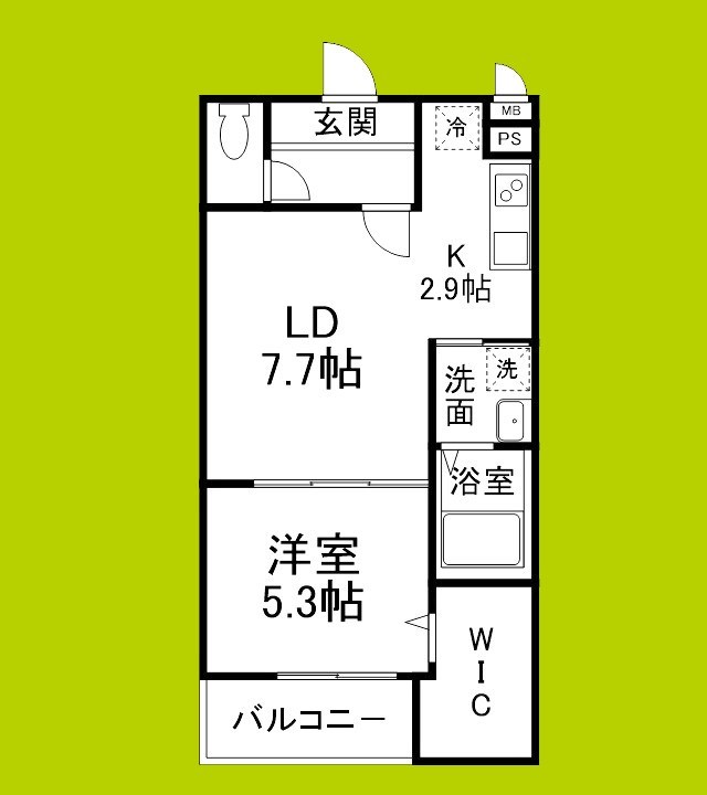 ヴェルメゾン南郷 間取り