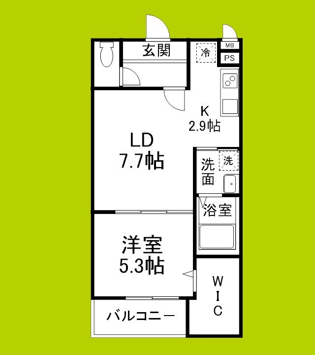 ヴェルメゾン南郷 間取り