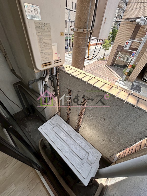 ユーハイツ京町堀 ベランダ