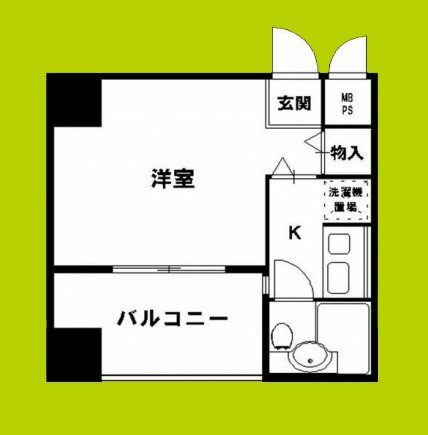 ライオンズマンション江戸堀西公園 間取り