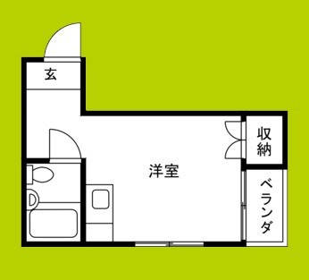 ブライトゾーン南堀江 間取り