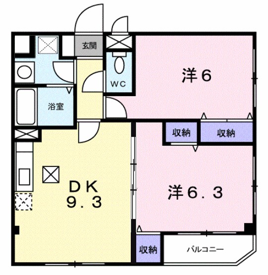 ボヌール 間取り