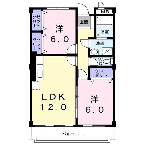 フリーダム中村 間取り
