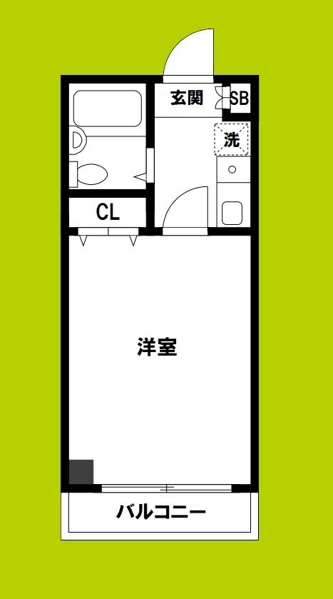 メゾンドサクラ大阪 間取り