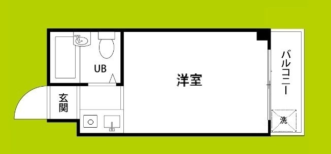 ビルディングⅡ菅原 間取り