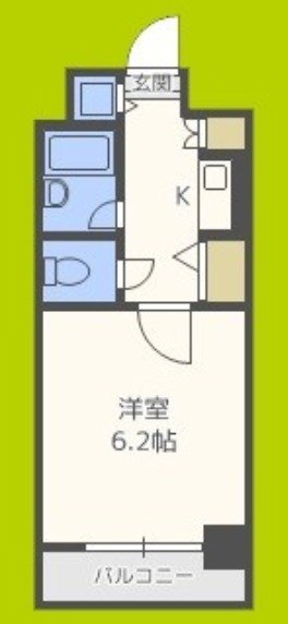 パラシオ塚本Ⅱ 間取り