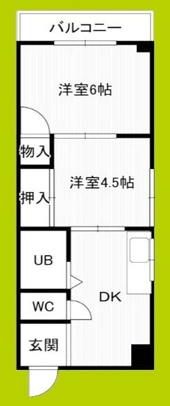 矢森第3マンション 間取り