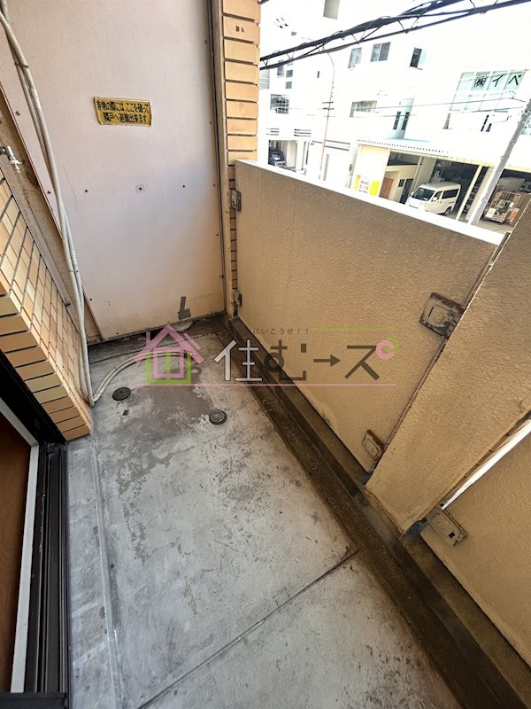矢森第3マンション ベランダ