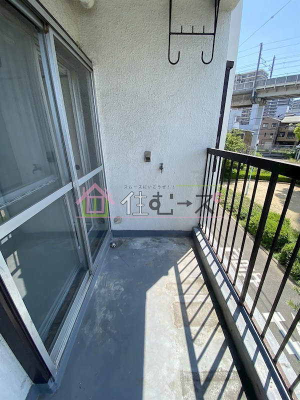 マンションなぎさ ベランダ