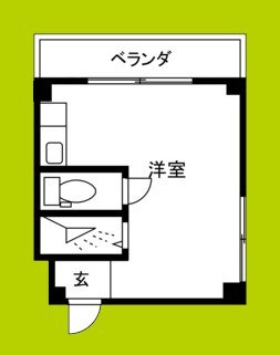 東三国　山真ビル 間取り
