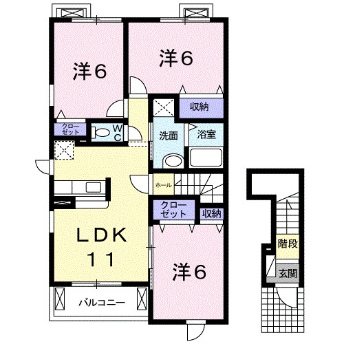 ブリーゼⅡ 間取り