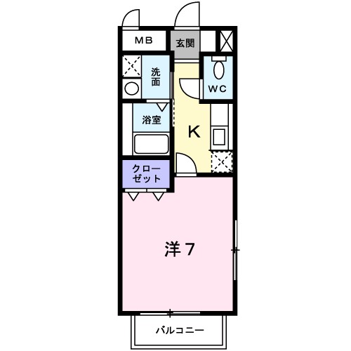 ソレイユむつみ 間取り