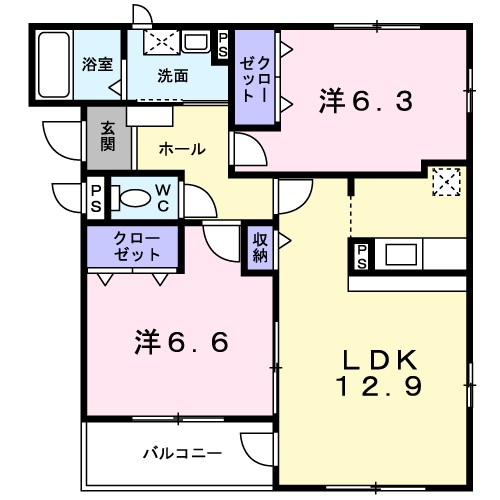 パルレジデンス 間取り