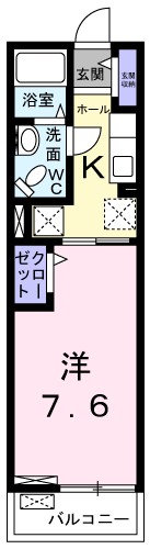 ヴォヌール鳳 間取り