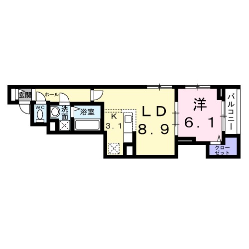 エスポワール立葉 間取り