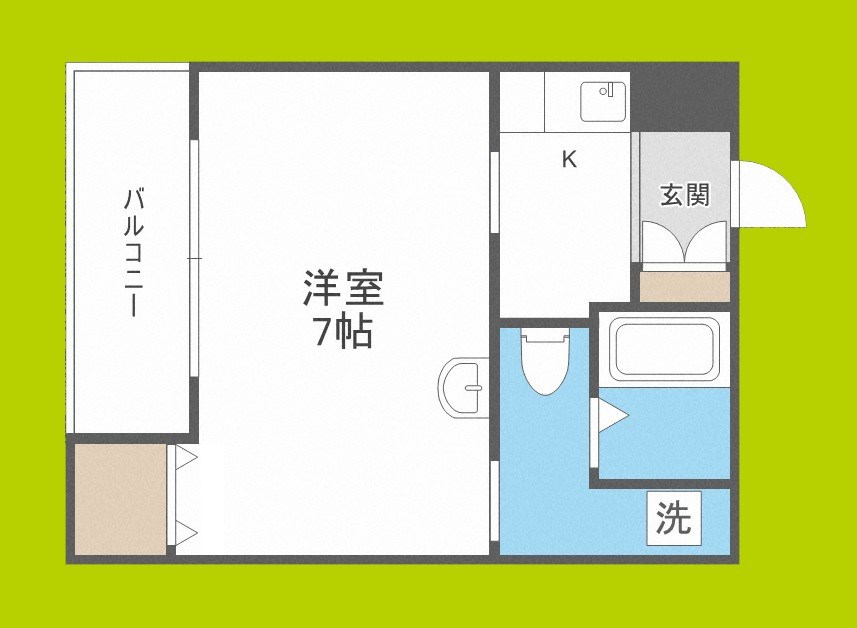 レクシア鶴ヶ丘 間取り