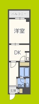 メゾン城北 間取り