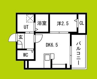 西湊町エヌエム・セント 間取り