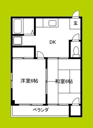 ロイヤル千林 間取り