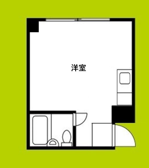 杉本スカイハイツ 間取り