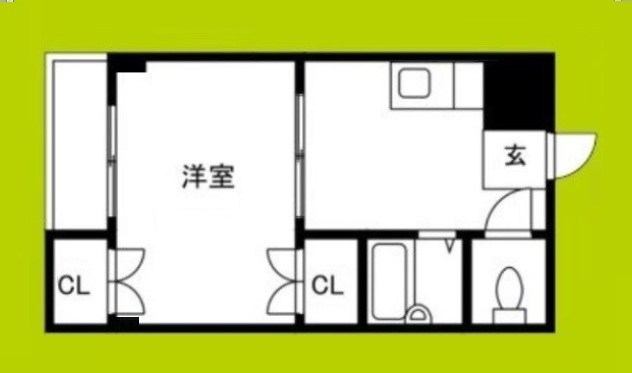 鶴見ベルダァーⅠ番館 間取り
