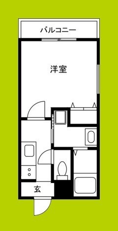 フジパレス我孫子前Ⅲ番館 間取り