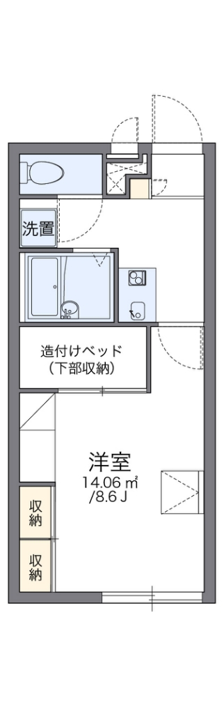 レオパレスＭｉｎｏｒｉ 間取り