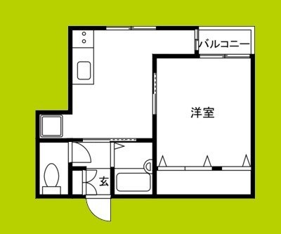 エクセル新開コーポ 間取り