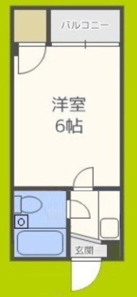 コーポ南加賀屋 間取り