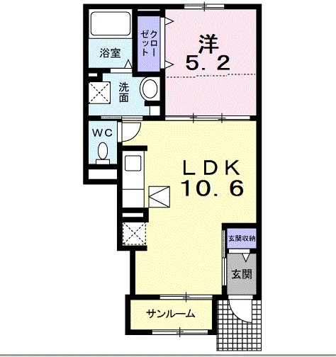 アネックス　中央 間取り