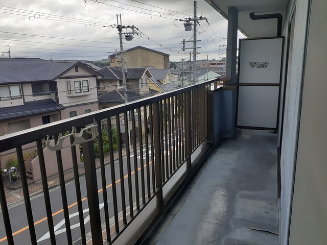 プラザエクシード ベランダ