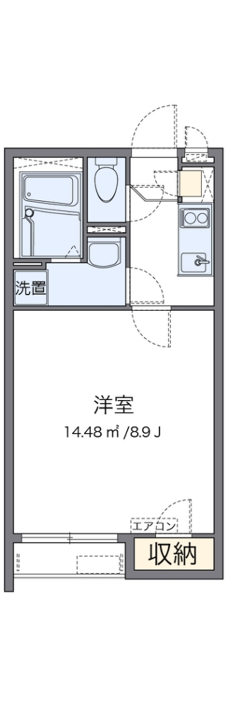 クレイノグロッケンバルト 間取り