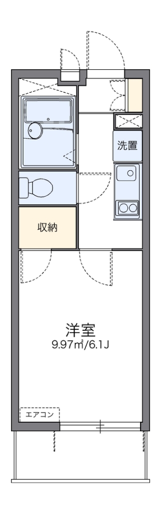レオパレスアーク 間取り