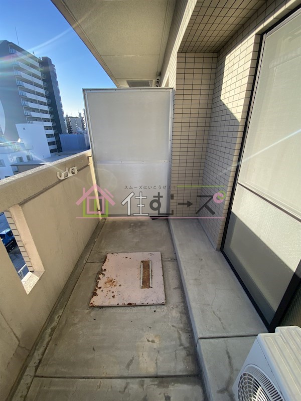 ミフネセントラルベア東淀川 ベランダ